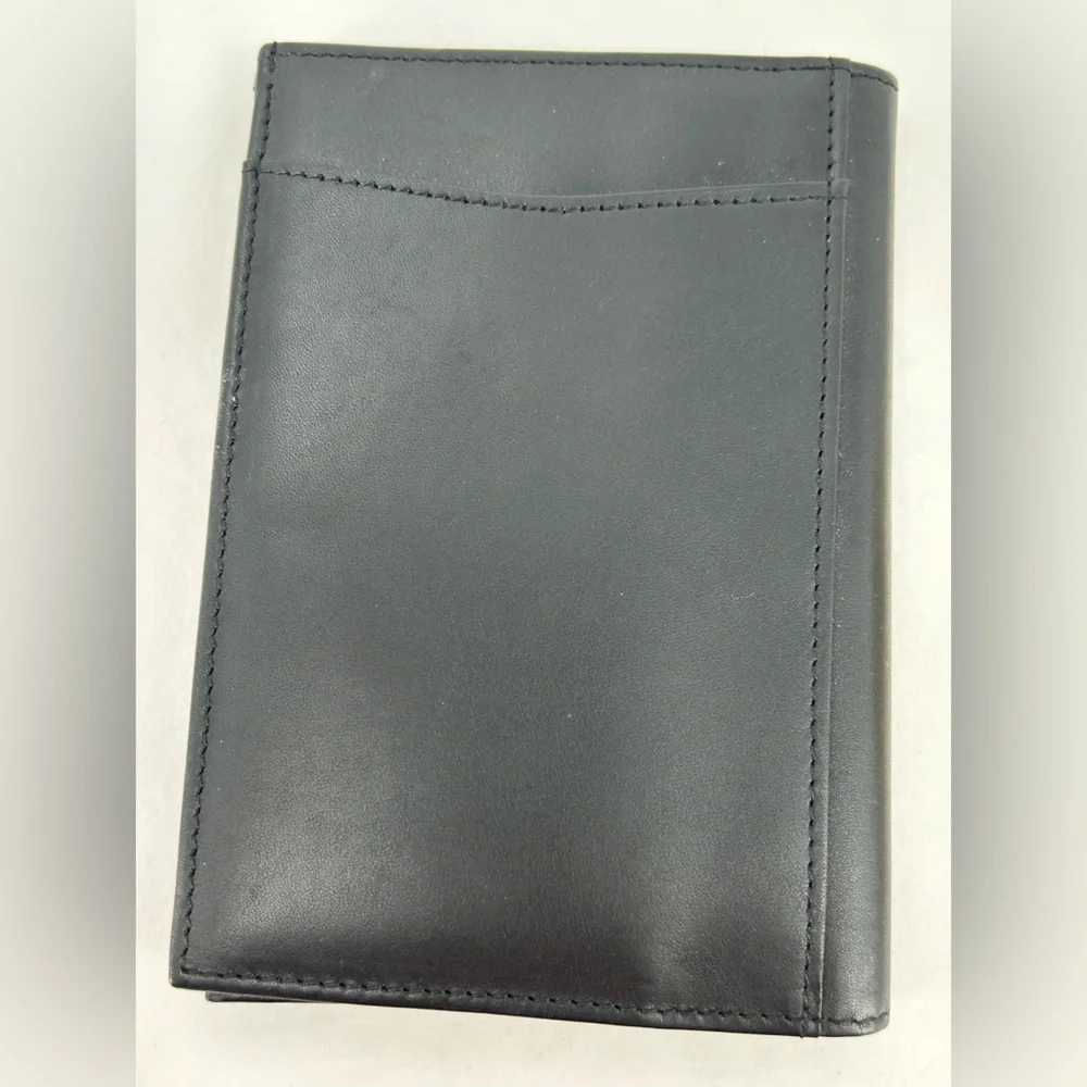 Amex Centurion American Express Black Card Leather Wallet New